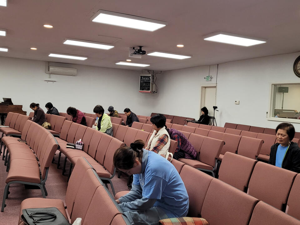 새벽예배 기도의 용사들🙏